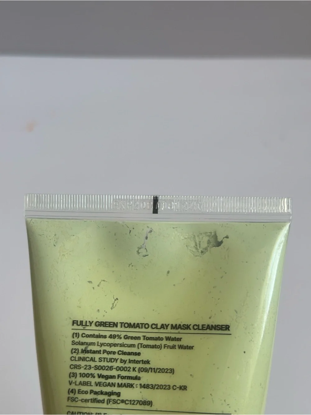 Green Tomato Clay Mask Cleanser - Green - Unbranded